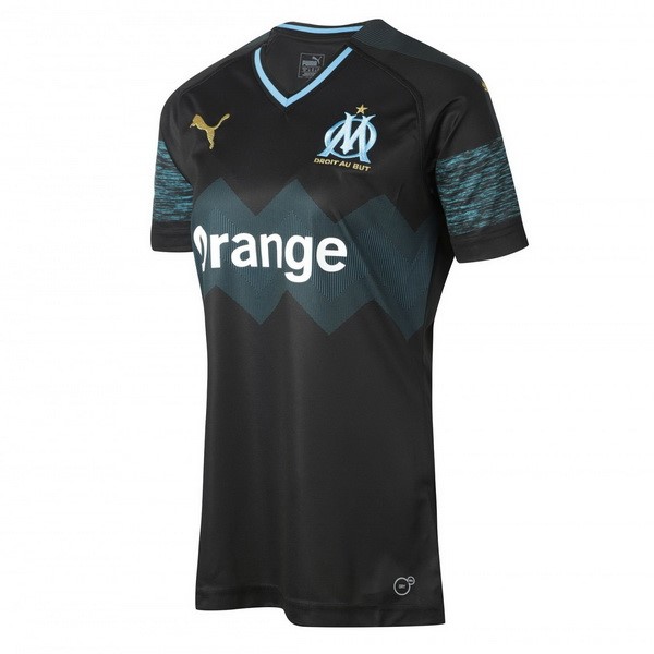 Camiseta Marsella Segunda Mujer 2018-2019 Negro